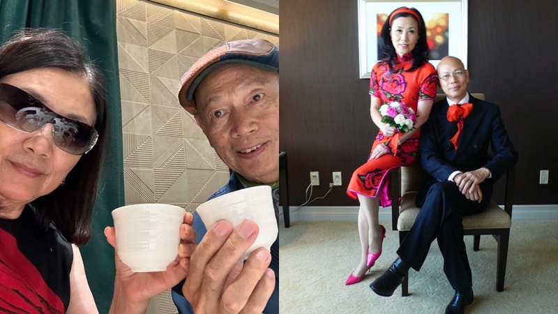 汪明荃羅家英現身寧波冇人認得?極貼地表現尤如路人 一人打扮詭異健康疑出問題