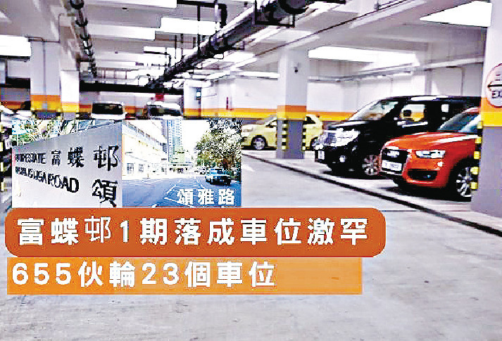富蝶邨車位激罕 655伙𨏤23個車位｜Leo Sir出動