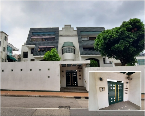 現場是九龍塘禧福道16號的屋苑。林思明攝