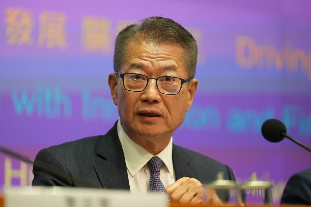 财政司司长陈茂波。资料图片