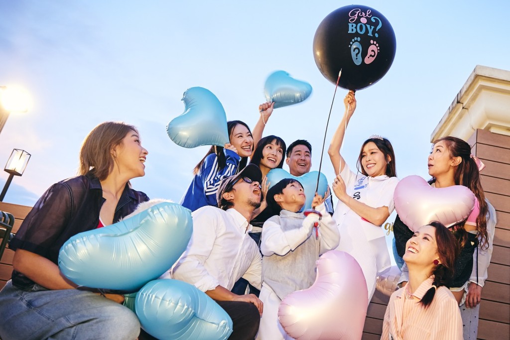 賴慰玲玩Gender Reveal Party宣布BB性別。