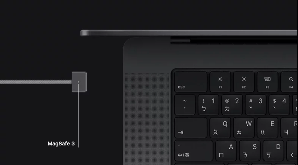 M2 Pro及M2 Max版本的MacBook Pro的相關插槽都與舊款一樣。