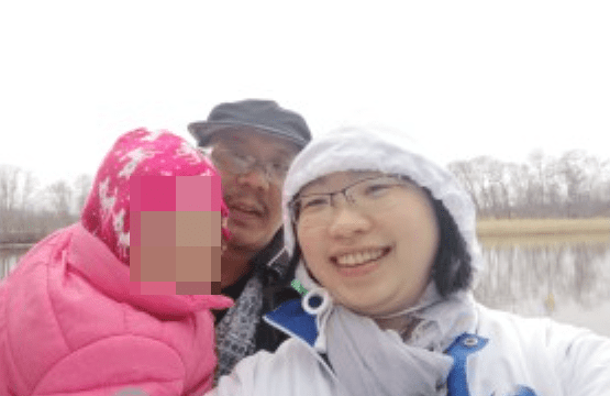 非常父母曾在北歐非法居留期間誕下次女Lily。網上圖片 非常父母曾在北歐非法居留期間誕下次女Lily。網上圖片