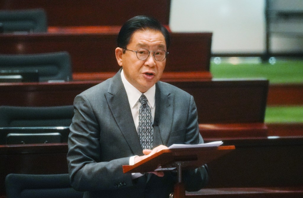 「香港標準及檢定中心」董事、立法會議員林健鋒。資料圖片 「香港標準及檢定中心」董事、立法會議員林健鋒。資料圖片