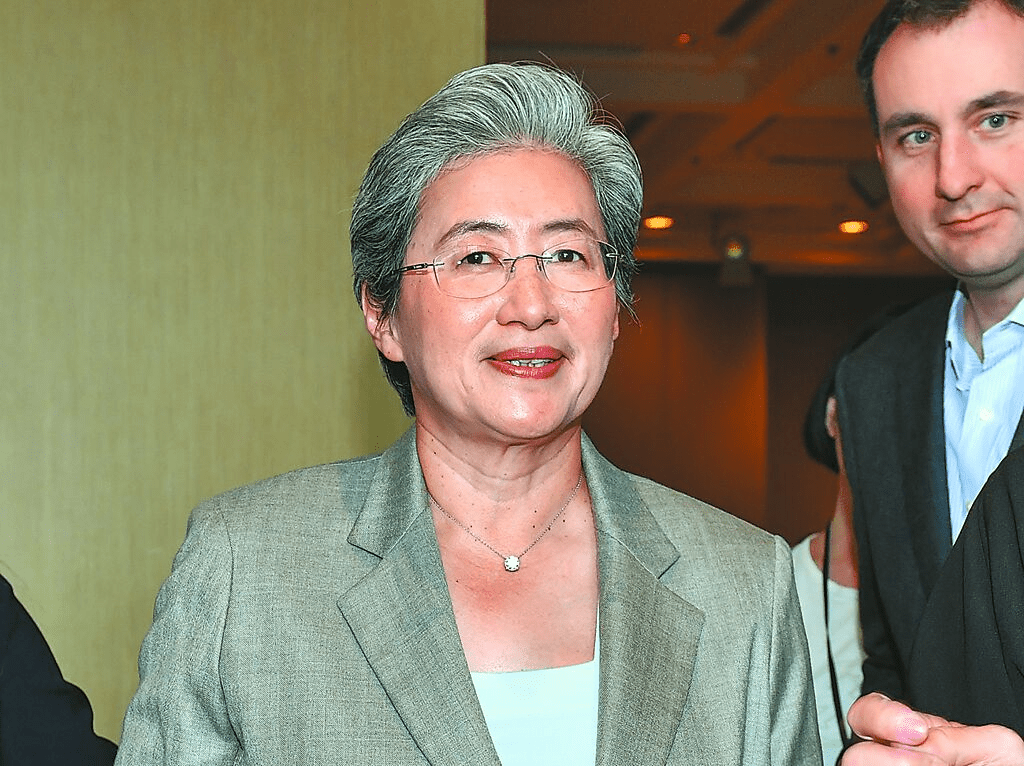 美國晶片巨頭超微(AMD)董事長兼CEO蘇姿丰。 中時 美國晶片巨頭超微(AMD)董事長兼CEO蘇姿丰。 中時