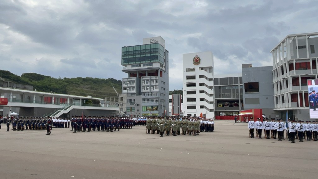 大匯演於將軍澳消防及救護學院舉行。楊偉亨攝