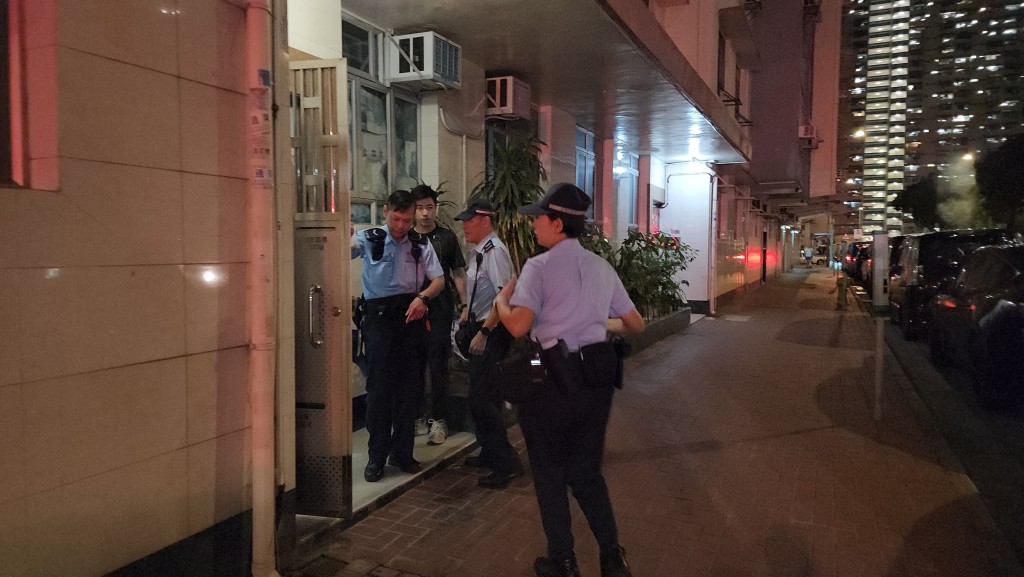 警方消防到場調查，證實一場虛驚。