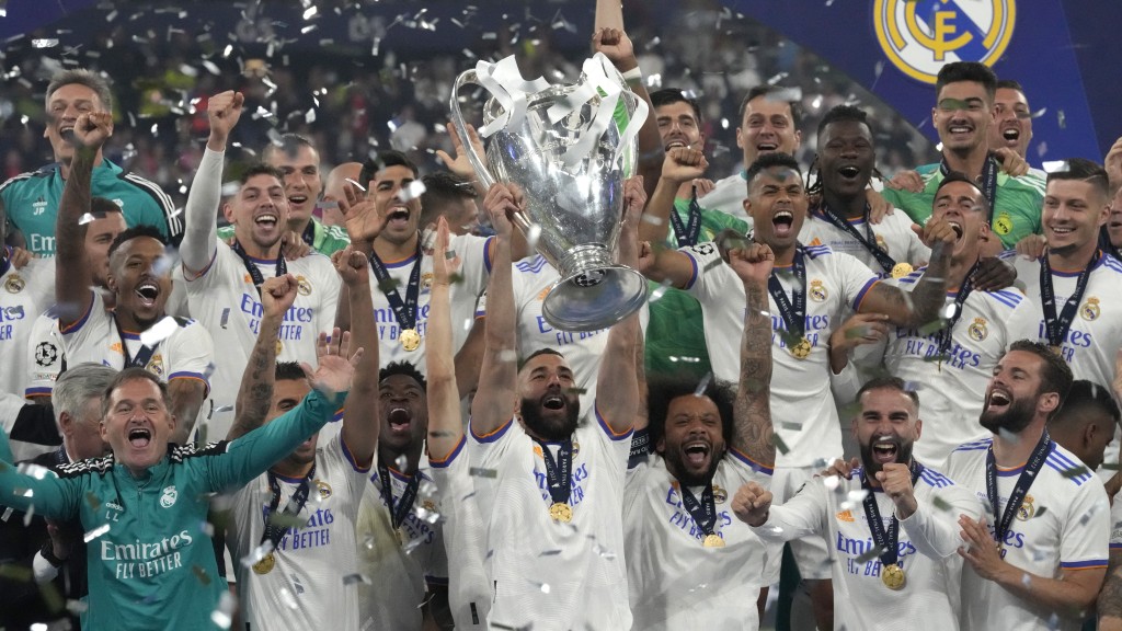 宾施马是皇马夺冠之路的功臣。 AP