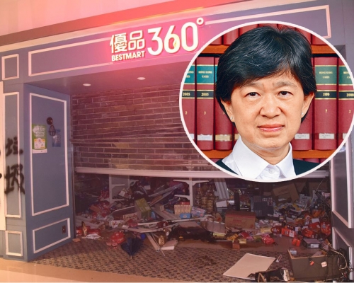 水官判刑前對男童說:「你有好多不滿,與其去破壞,去做一啲野可以去幫人」。 資料圖片