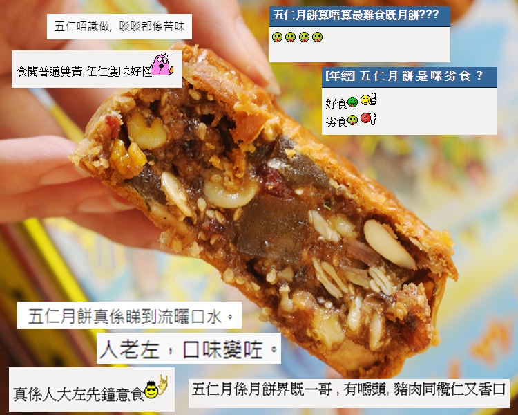 支持者認為五仁月要有一定年紀才懂品嘗。資料圖片/網圖