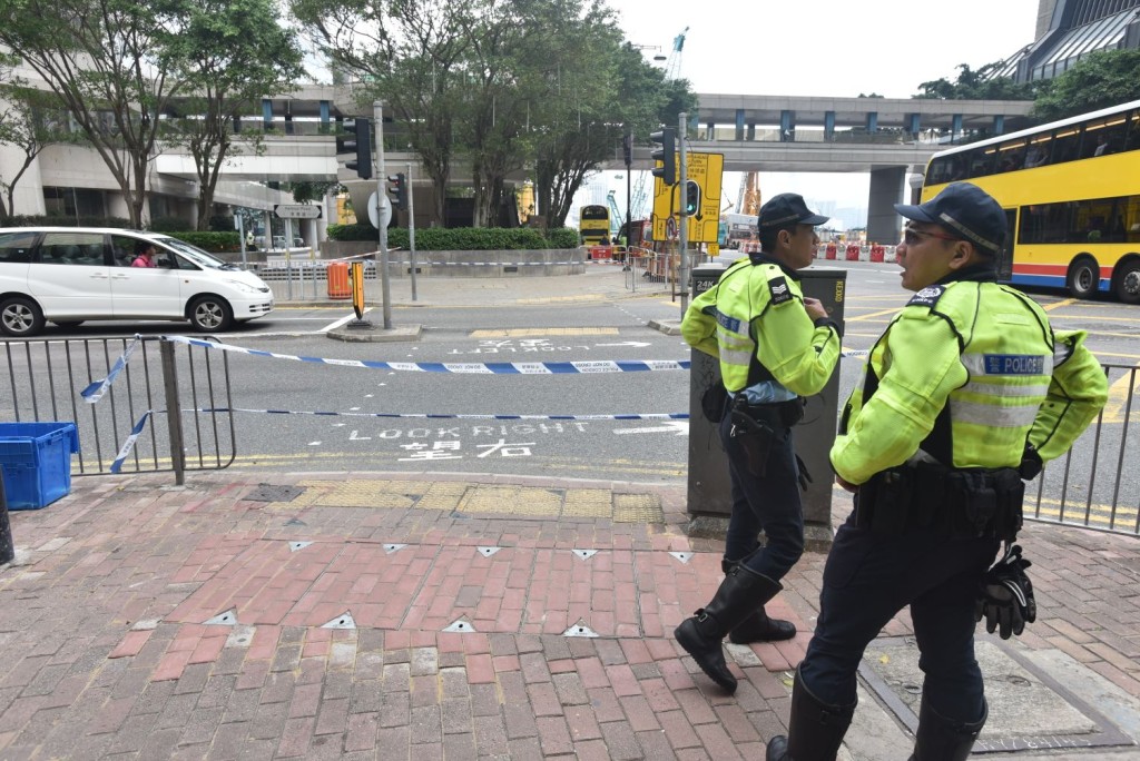 警方到場調查。