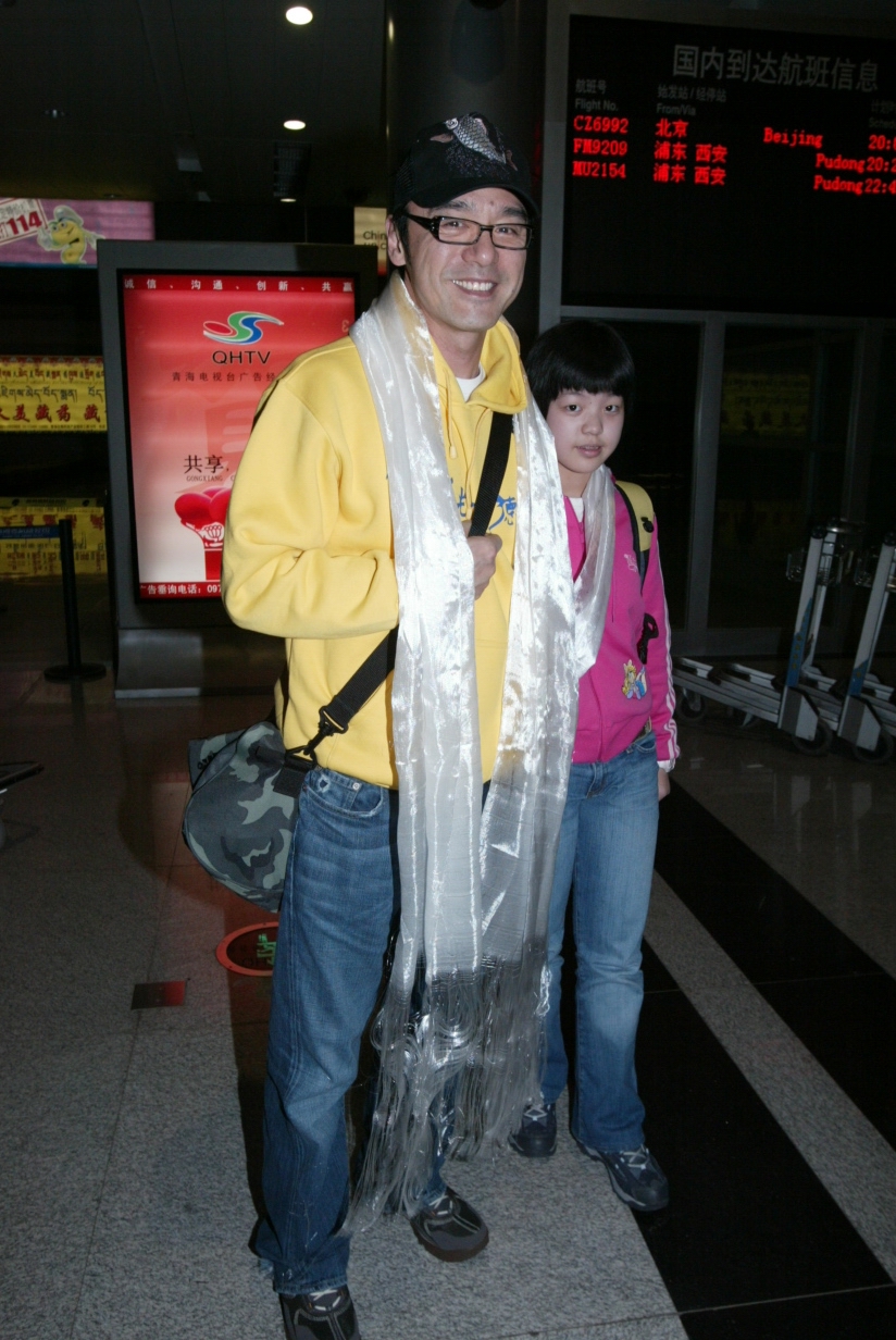 锺镇涛与章小蕙离婚后，女儿锺嘉晴（右）由爸爸抚养。