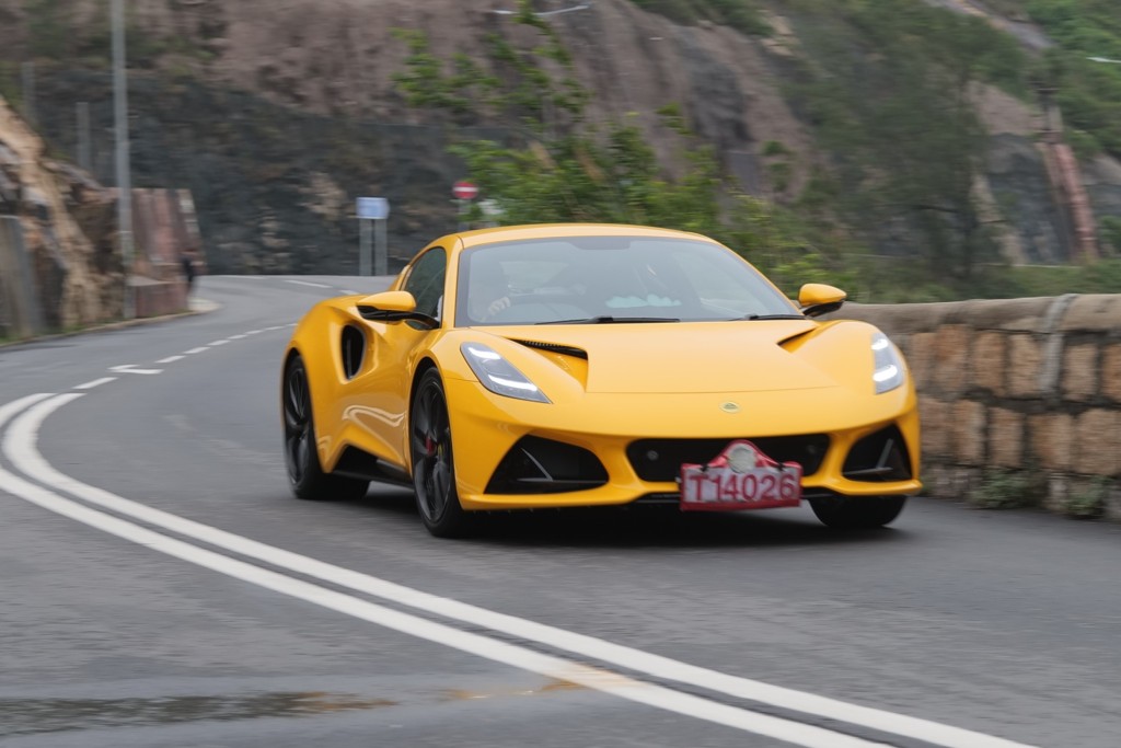 蓮花Lotus Emira V6由0至100km/h加速4.3秒不算特別快，不過官能刺激相當豐富。