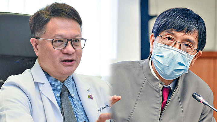 許樹昌及袁國勇相繼收到恐嚇電郵。資料圖片