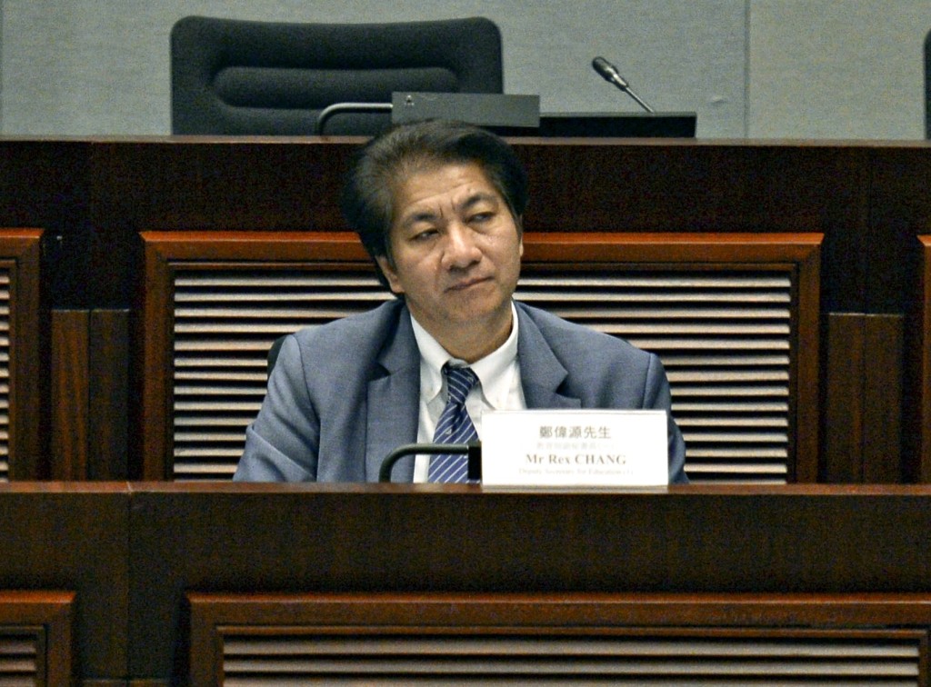 鄭偉源離任新聞處處長。資料圖片