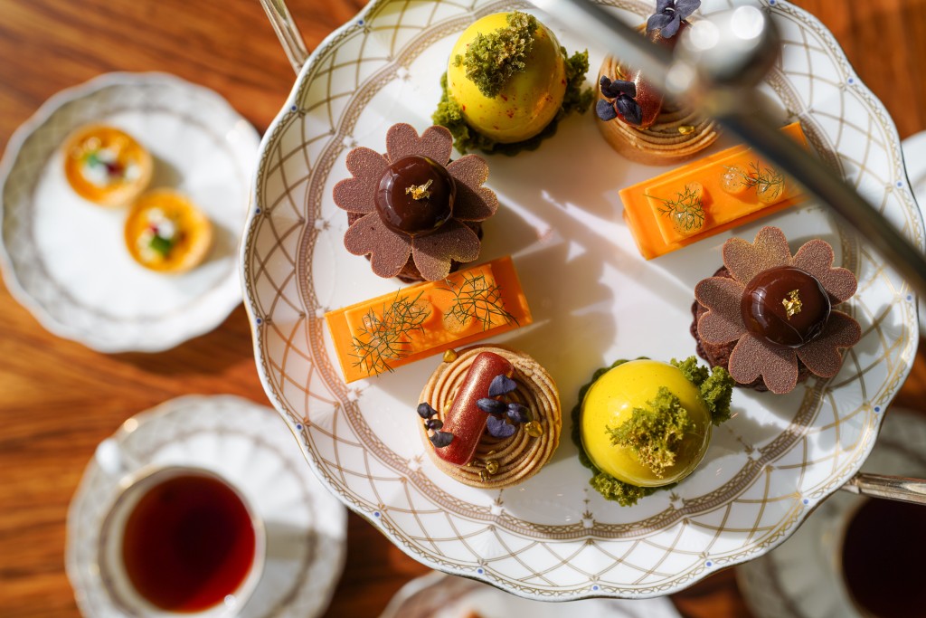 大廚特別加入秋天食材炮製甜品。