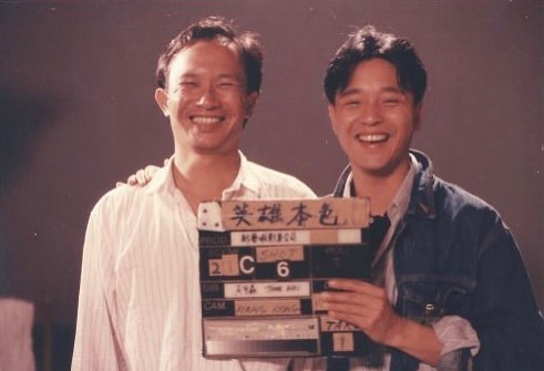 吳宇森的IG有不少昔日工作的舊照。 吳宇森的IG有不少昔日工作的舊照。