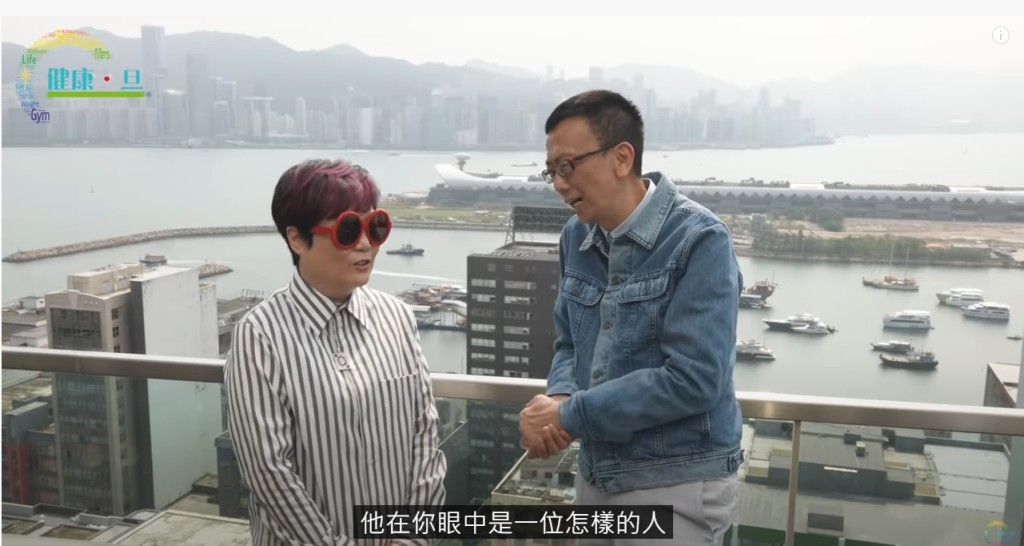 經理人陳淑芬接受阿旦訪問時，憶述哥哥生前趣事。