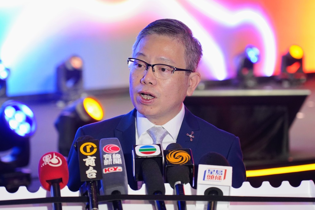 香港科技園公司行政總裁黃秉修。 香港科技園公司行政總裁黃秉修。