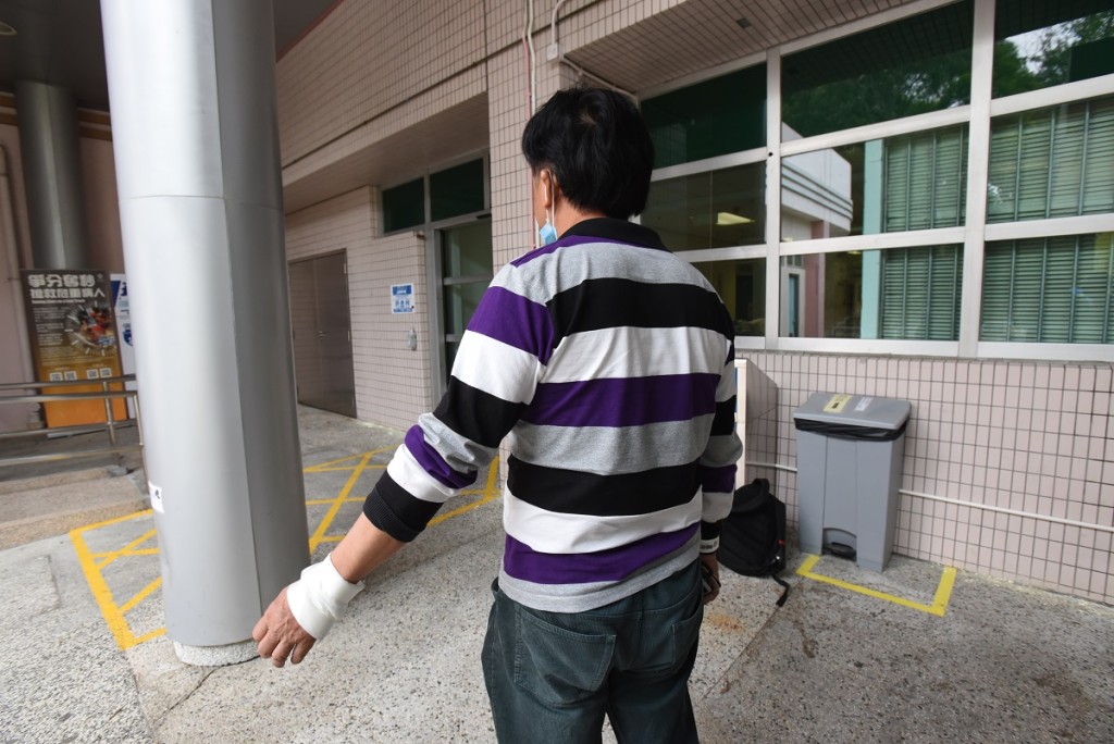上水金錢村一對從事裝修父子遇襲受傷。