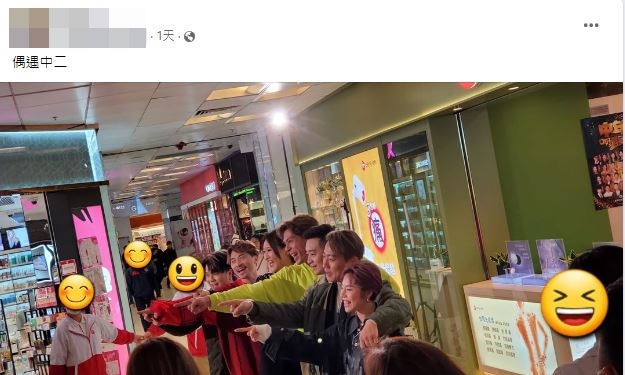 日前在網上流傳一張《中年好聲音2》在九龍灣一商場拍攝外照景相片，竟然惹來了不少揣測！