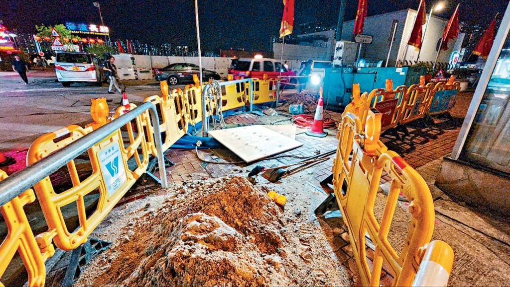 水務署將會進行水管改善工程。