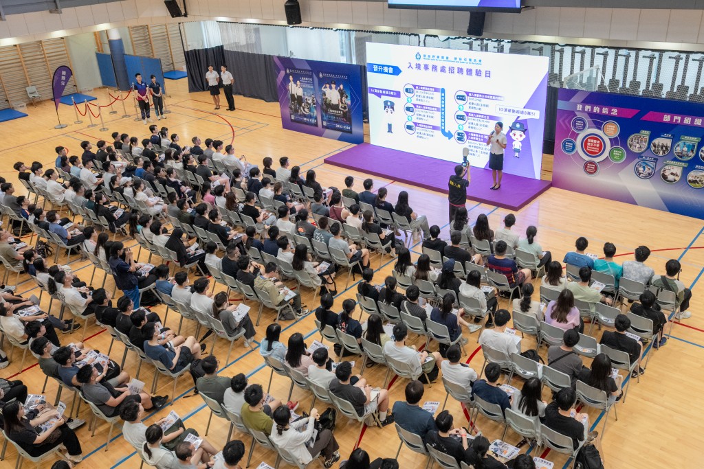 報名參加人數比去年升逾1成。