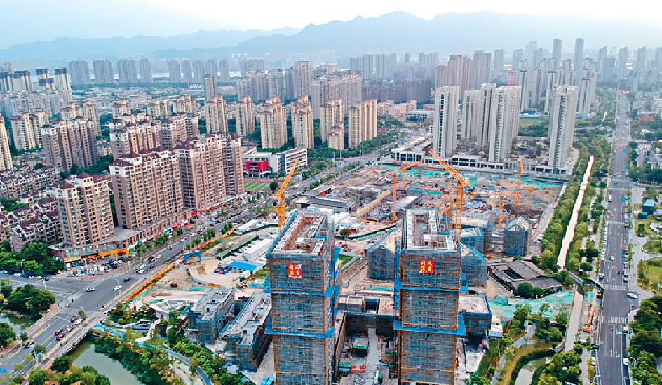 中共二十大後，中央加快推出挺經濟措施，當中包括出招提振樓市。資料圖片
