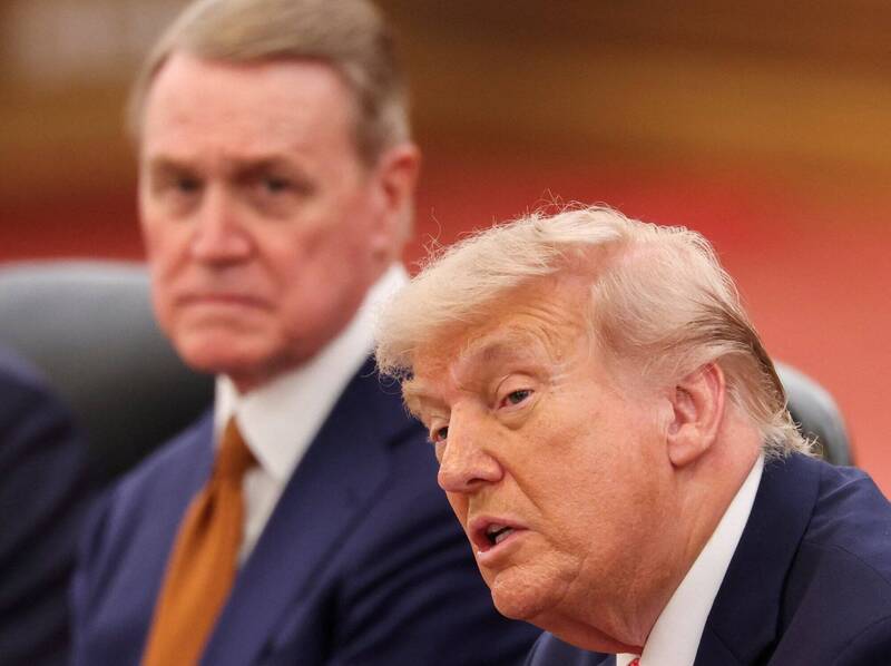 特朗普向中方表明對台政策不變,不支持台獨。路透社 特朗普向中方表明對台政策不變,不支持台獨。路透社