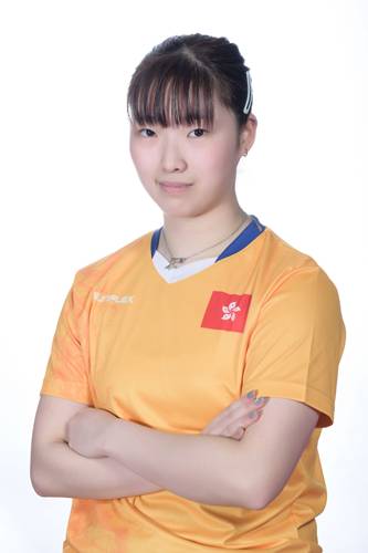 蘇籽童擊敗世界排名高44位的曾尖，晉級16強。中國香港乒乓總會圖片