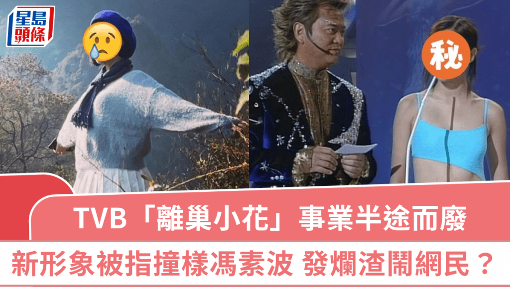 43歲TVB「離巢小花」事業半途而廢  被指撞樣馮素波新形象劣評如潮  拍片發爛渣鬧網民？