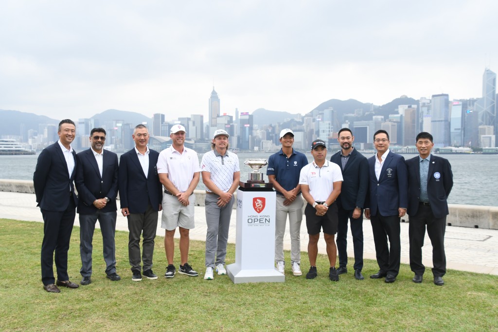 香港高爾夫球公開賽將在周四開鑼。 本報記者攝