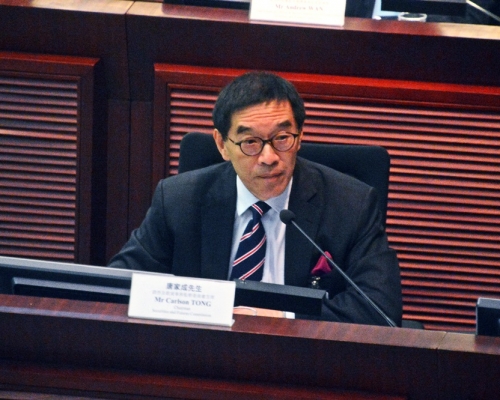 教資會主席唐家成表示,研究影響的定義寬廣。資料圖片