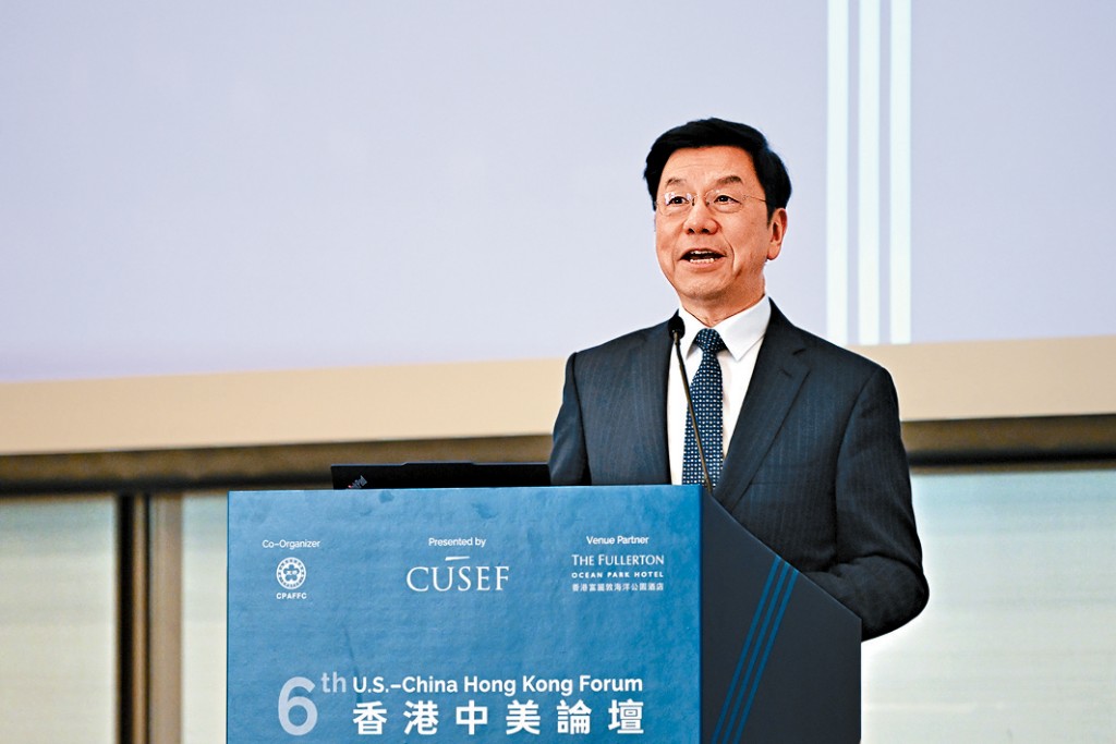 李開復發表AI主題演講。