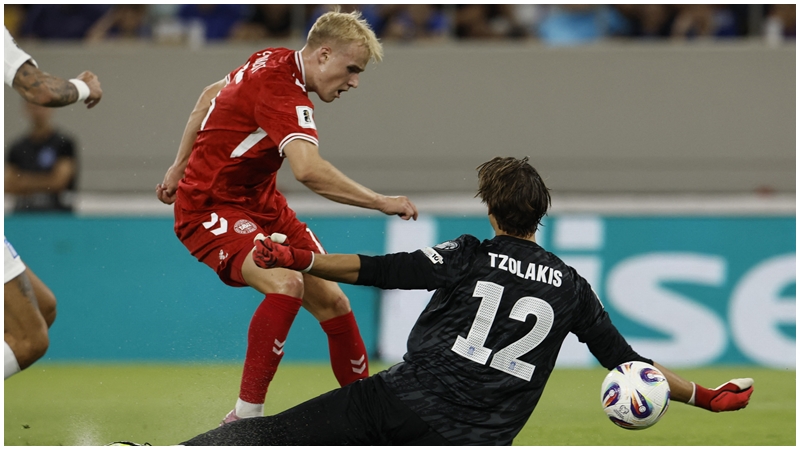 域陀科贺特以20岁之龄当选2025年丹麦足球先生。REUTERS