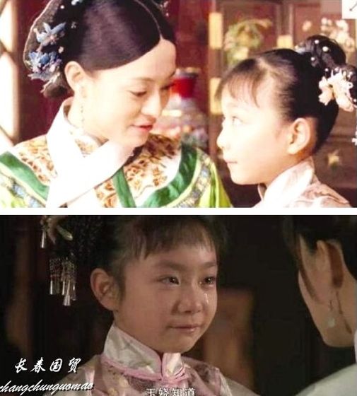 孫豔在《甄嬛傳》中飾演「小玉嬈」(網上圖片)