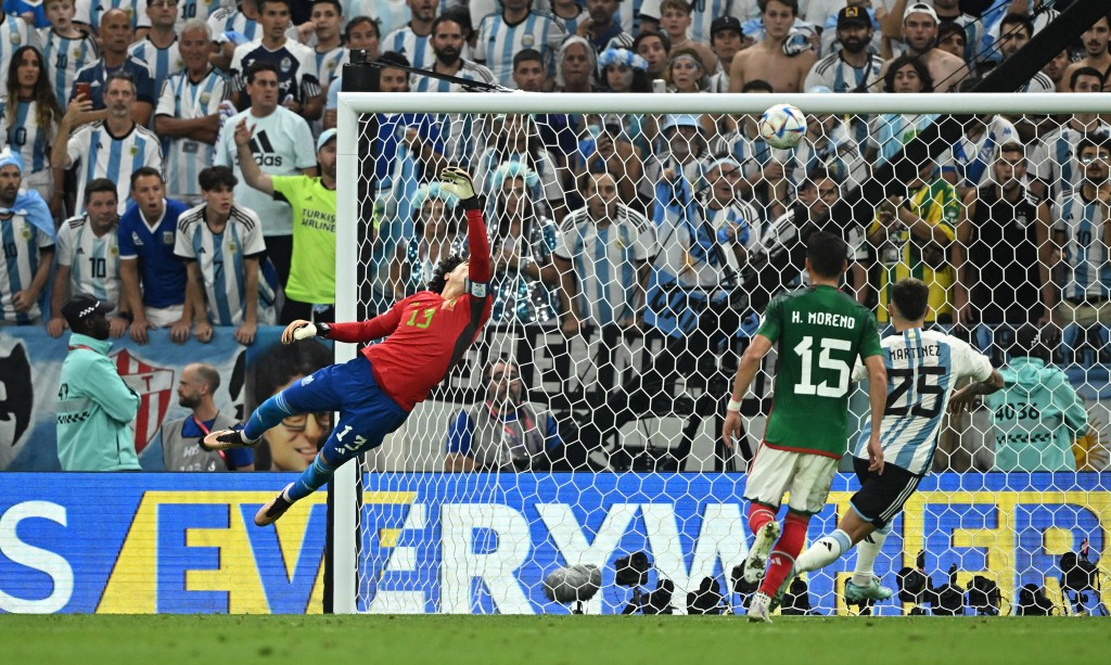 安素在今屆分組賽對墨西哥時亦有為阿根廷攻入一球。REUTERS