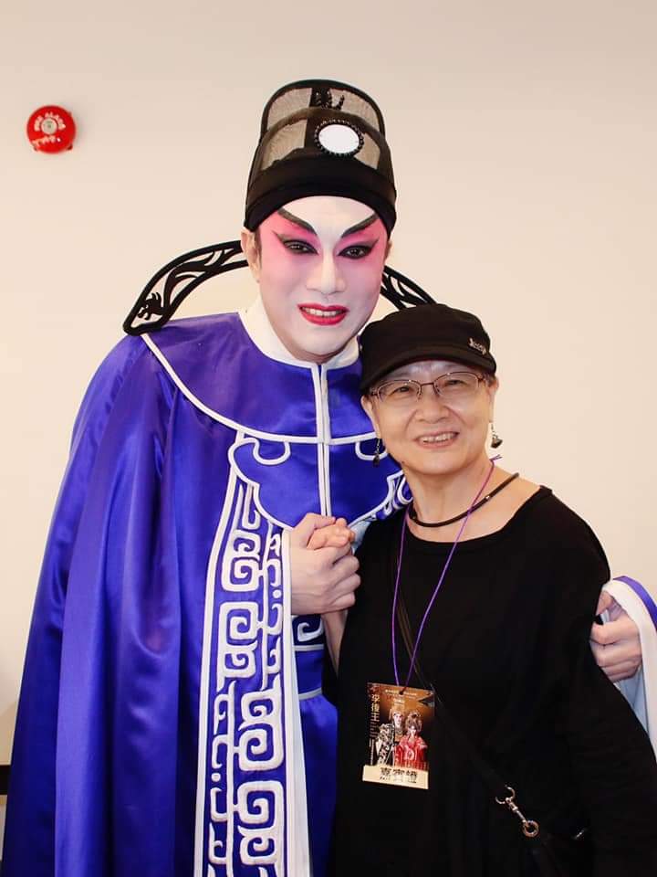 羅冠蘭讚學生陳培甡演得出色。