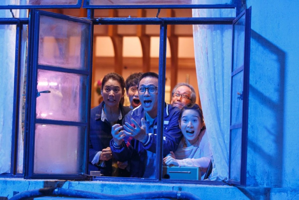 吳鎮宇與袁詠儀近年拍過電影《家和萬是驚》。