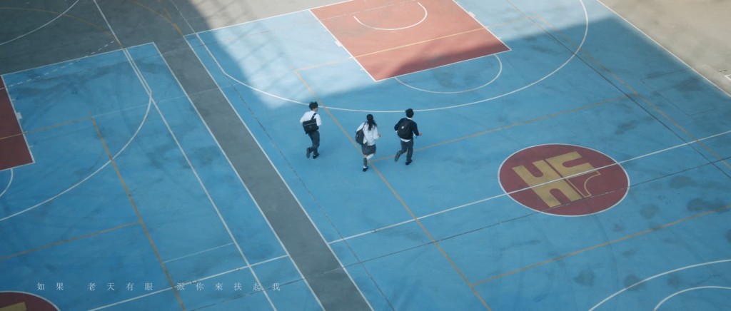 Edan特意返母校可風中學取景。