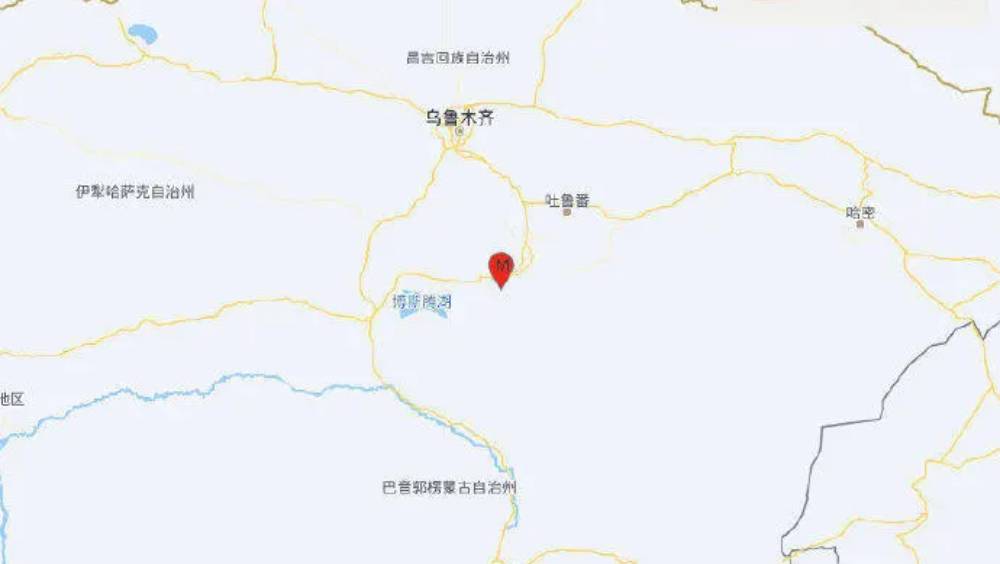 新疆吐魯番市托克遜縣發生5級地震。