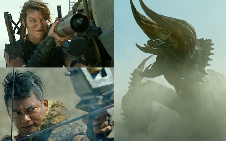 電影《魔物獵人》今日公開港版預告，由《生化危機》原裝班底製作，並找來動作巨星Tony Jaa演出。