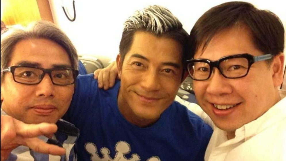 三人在八年前的合照