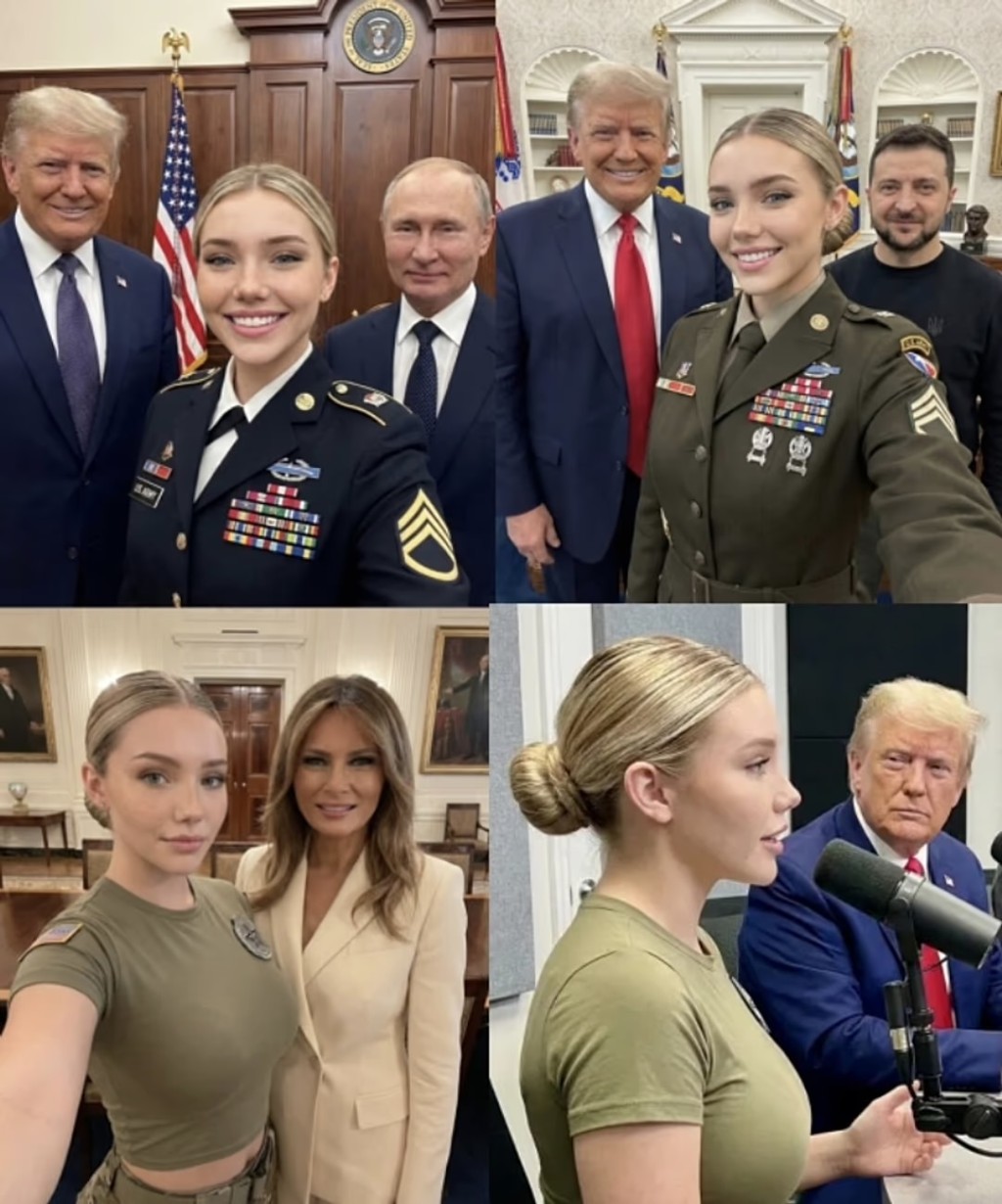 福斯特（Jessica Foster）与外国元首合照？ IG / Jessica Foster