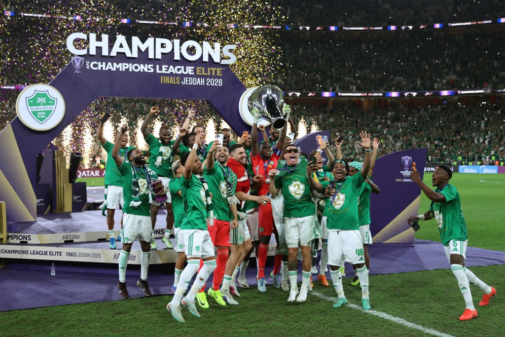 吉達艾阿里加亞冠精英盃1:0贏町田澤維亞成功衛冕。法新社