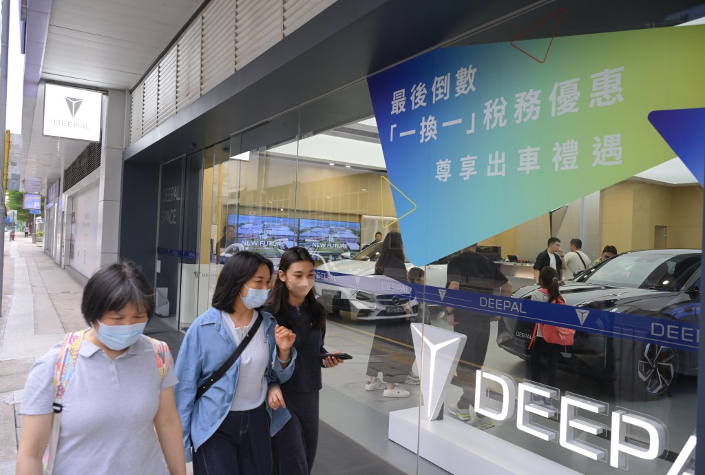 電動車「一換一」計劃明日結束。 電動車「一換一」計劃明日結束。