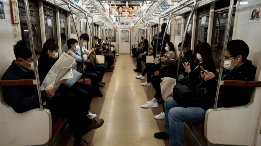 日媒报道，列车痴汉歪风有进一步恶化趋势。美联社