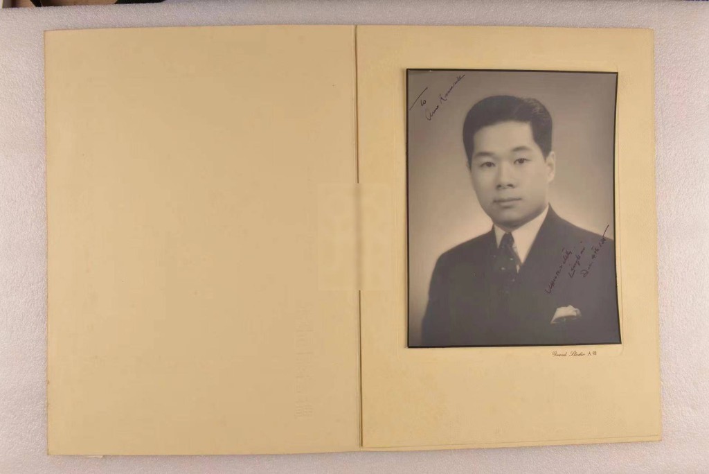 年輕時的孔令侃。上海孫中山故居紀念館 年輕時的孔令侃。上海孫中山故居紀念館