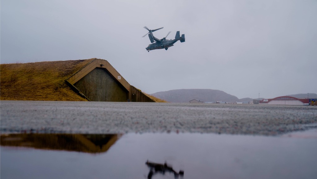 博德空軍基地（Bodø Main Air Station）是北歐軍事重鎮。法新社
