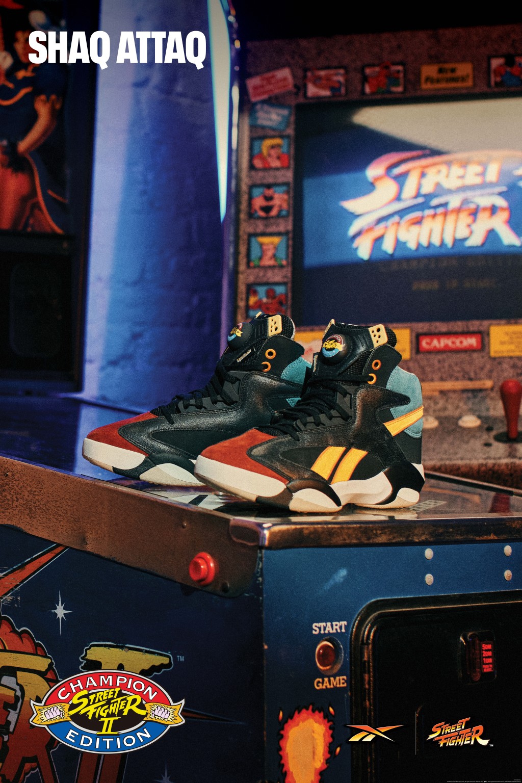 Reebok x Street Fighter Shaq Attaq波鞋/$1,399。